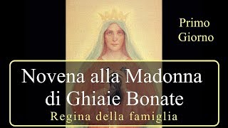 Novena alla Madonna di Ghiaie Bonate  Primo Giorno [upl. by Annahsohs]