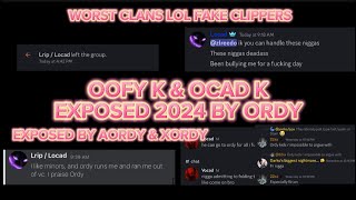 THE END OF OOFY CLAN amp OCAD CLAN DISCORD PACKING EXPOSED BY ORDY CLAN [upl. by Eade]