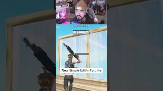 New “Simple Edit” In Fortnite Chapter 6 fortnite shorts fortniteclips trending gaming fyp [upl. by Mcnalley593]