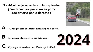 Examen teorico DGT 2024 ESPAÑA TEST EXAMEN TEÓRICO TEST AutoEscola [upl. by Yancey]