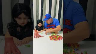 comedy 😂dad pranks baby with candy😭❤️🤣 [upl. by Agna]