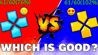 LETEST VERSION🔥PPSSPP VS PPSSPP GOLD EMULATOR  Which Is Better Between Ppsspp And Ppsspp Gold [upl. by Torray]