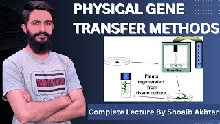 Physical Gene Transfer Method Complete Lecture By Shoaib Akhtar [upl. by Libbna306]