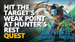 Hit the targets weak point at Hunters Rest Avatar Frontiers of Pandora [upl. by Ragnar]