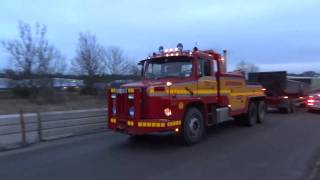 Scania 141 V8 bärgningsbil  Tow truck Assistancekåren [upl. by Llennehc]