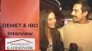 Ibrahim Celikkol amp Demet Ozdemir ❖ Interview ❖ After Ep 1 Watch Party ❖ Closed Captions 2019 [upl. by Enrev510]