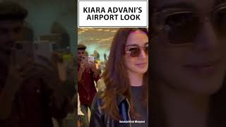 Kiara Advani Rocks Effortless Style at Airport  Video [upl. by Darbee]