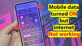 Why is my mobile data not working on my samsung after update [upl. by Arinaj]