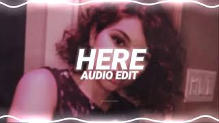 here  alessia cara edit audio [upl. by Berny934]