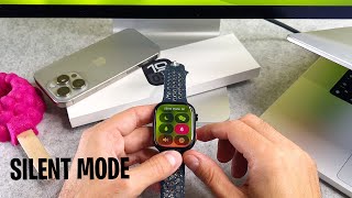 How To Put Apple Watch Series 10 On Silent Mode [upl. by Aisak]