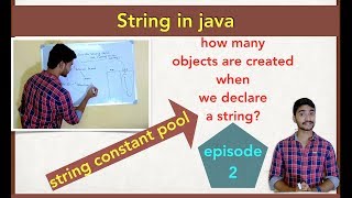 Understanding string object creation in java  introducing string constant pool  string class [upl. by Gewirtz358]