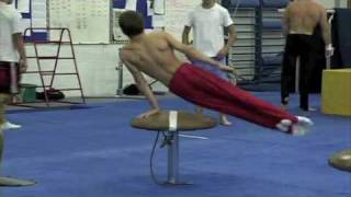 Pommel Horse  Learn a Straight Body Circle [upl. by Gellman]