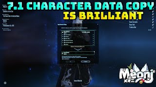 FFXIV Easily Copy Character Settings To Alts  71 Feature [upl. by Nalod]