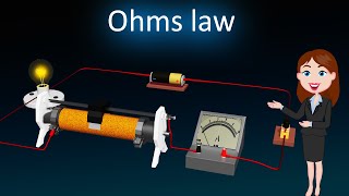 Ohms law  3D animated explanation  class 10th  Electricity [upl. by Htiffirg]