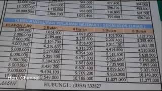 Inilah Tabel Angsuran Pinjaman BRI Kupedes 2017 [upl. by Janeva211]