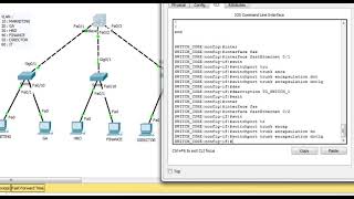 BASIC CONFIGURATION VLAN INTERVLAN ROUTING VTP DHCP MULTILAYER SWITCH [upl. by Nohj]