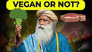 Should we be VEGAN SADHGURU answers Actress [upl. by Pickard]