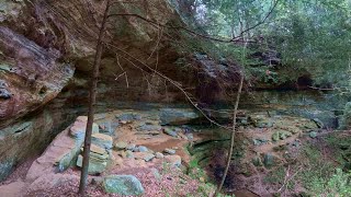 Cantwell Cliffs in the Hocking Hills  Hiking the Trail [upl. by Tevlev885]