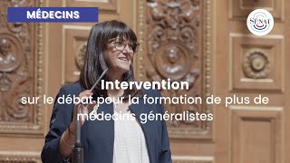 Débat sur la formation de plus de médecins [upl. by Rehpatsirhc396]