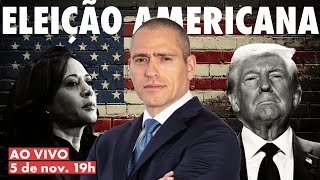 APURAÇÃO DA ELEIÇÃO AMERICANA  KAMALA HARRIS VS DONALD TRUMP  PROFESSOR HOC AO VIVO [upl. by Brag]