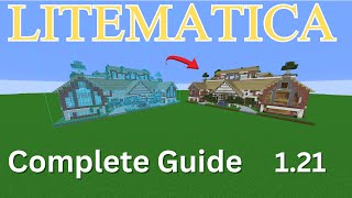 How to use Schematics in 121 update of Minecraft [upl. by Woodman293]