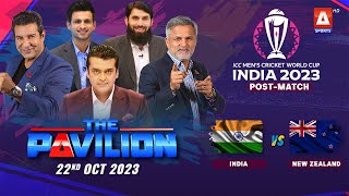 The Pavilion  INDIA vs NEW ZEALAND PostMatch Expert Analysis  22 October 2023  A Sports [upl. by Akahc369]