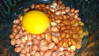 shorts കപ്പലണ്ടിയും മുട്ടയും ഇതുപോലെ mix ചെയ്യു  Peanut snack  Roasted peanut malayalam egg [upl. by Timothea]