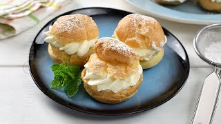 Choux a la creme cu vanilie CC Eng Sub  JamilaCuisine [upl. by Shandra382]