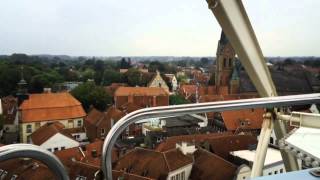 Riesenrad auf dem Lingener Altstadtfest 2014 [upl. by Wulf155]