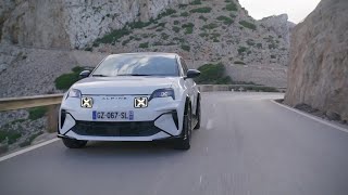 The new Alpine A290 in White Driving Video [upl. by Ardiek]