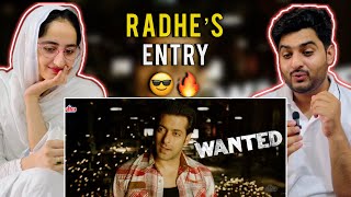 Wanted  Salman Khan Entry Scene Best Action Scene  Prabhudeva  PAKISTAN REACTION [upl. by Eatnahs]