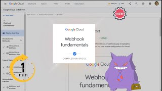 Webhook fundamentals  Quiz  2024  GSP051 qwiklabs [upl. by Dranyer]