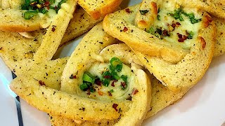 The Best Garlic Bread Flower  Sliced Bread Recipes Easy [upl. by Clarisse]