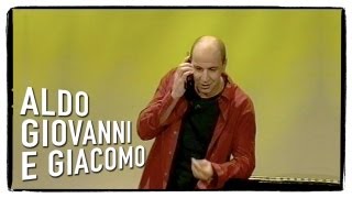 La telefonata di Aldo  Potevo rimanere offeso di Aldo Giovanni e Giacomo [upl. by Bascio]