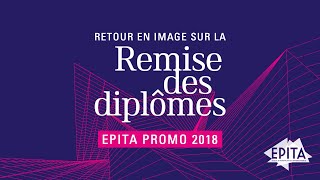 Remise des titres  EPITA promo 2018 [upl. by Thursby]