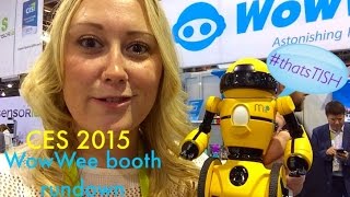 CES 2015 WowWee Booth Rundown  thatsTISH  TishTini [upl. by Egor]