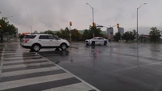 Manual Siren Peel Regional Police Responding [upl. by Laucsap]