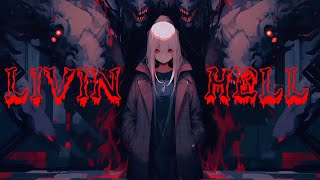 Nightcore  Living Hell  Bella Poarch  Lyrics [upl. by Garda933]