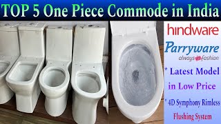 Top 5 One Piece Commode in India  Most Selling Commode in India [upl. by Nywde]