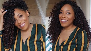 HONEST TRENDY TRESSES GODDESS CURLS REVIEW LIA LAVON [upl. by Horowitz]