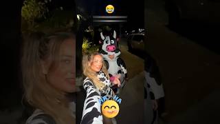 When Cow Theme Party Costume Goes Wrong 😂 [upl. by Iow]