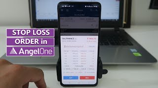 How to Place Stop Loss in Angel Broking  Angel One Stop Loss Order [upl. by Suoicerpal625]