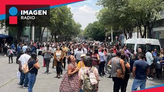 LO ÚLTIMO Microsismo provoca pánico en CDMX ya van tres en un solo día [upl. by Kerril259]