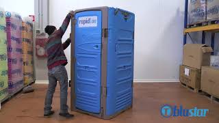 1 Person Assemble RapidLoo RivetLess Portable Toilet [upl. by Scoville]