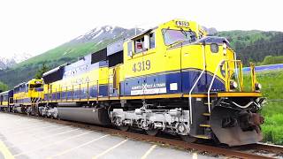 Seward to Anchorage on the Alaska Railroad Coastal Classic [upl. by Ribaj]