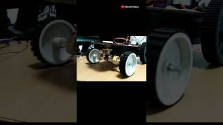 Servo Motor based Steering Controlled Robot  Remote Control Car 🔥🔥 shorts electricedison robot [upl. by Hannahc387]