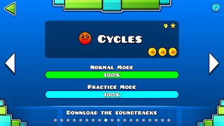 Geometry Dash  Cycles All Coins [upl. by Lowson583]