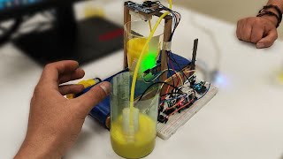 Automatizando tareas con ARDUINO LLenado automático de botellas amp vasos OpenPLC [upl. by Kipton]