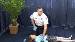 Unconscious Child Choking  Lay Rescuer [upl. by Narret822]