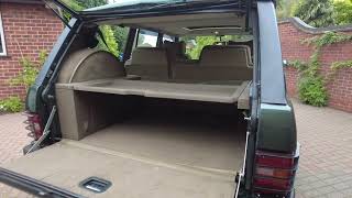 1992 Land Rover Range Rover Vogue  Interior Review [upl. by Mcgaw]